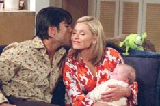 Mateo (Mark Consuelos) and Hayley (Kelly Ripa) celebrated their baby's first Thanksgiving on All My Children