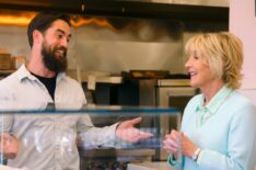 Erik Curtis and Nancy Birtwhistle in The Big Bakeover - 'Sugarbox Donuts'