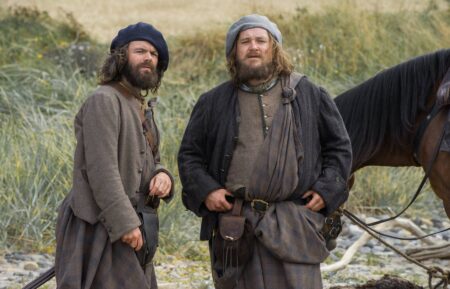 Stephen Walters and Grant O'Rourke in 'Outlander'