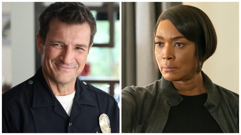 Nathan Fillion in The Rookie and Angela Bassett in 9-1-1