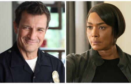 Nathan Fillion in The Rookie and Angela Bassett in 9-1-1