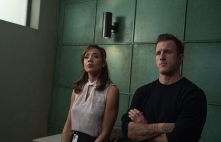 Dania Ramirez and Scott Caan in 'Alert: Missing Persons Unit'