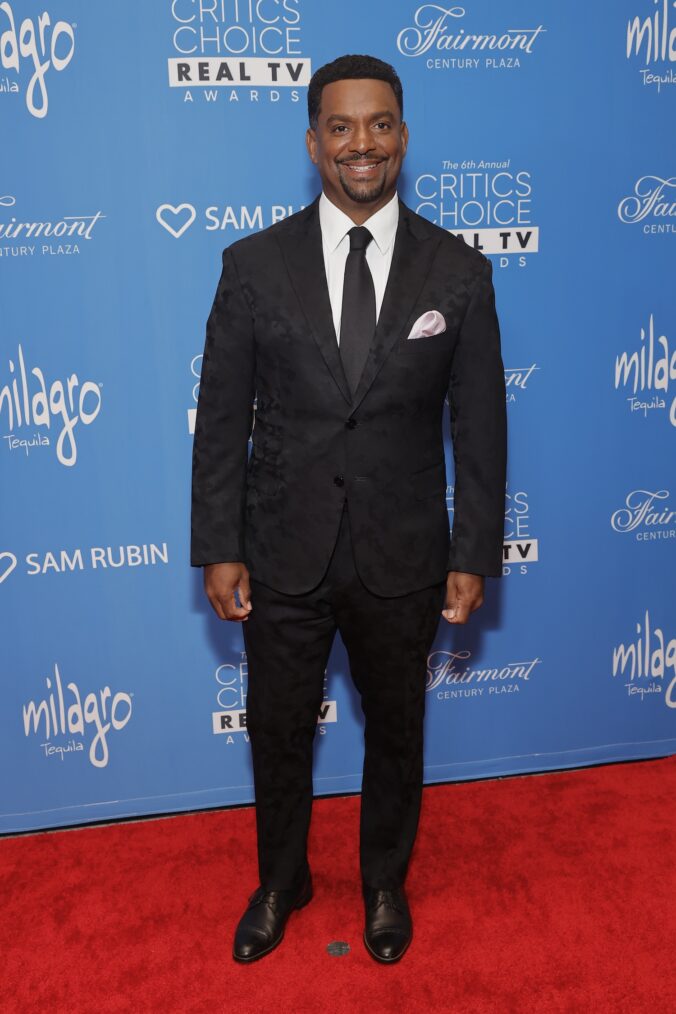 Alfonso Ribeiro at the 2024 Critics Choice Real TV Awards