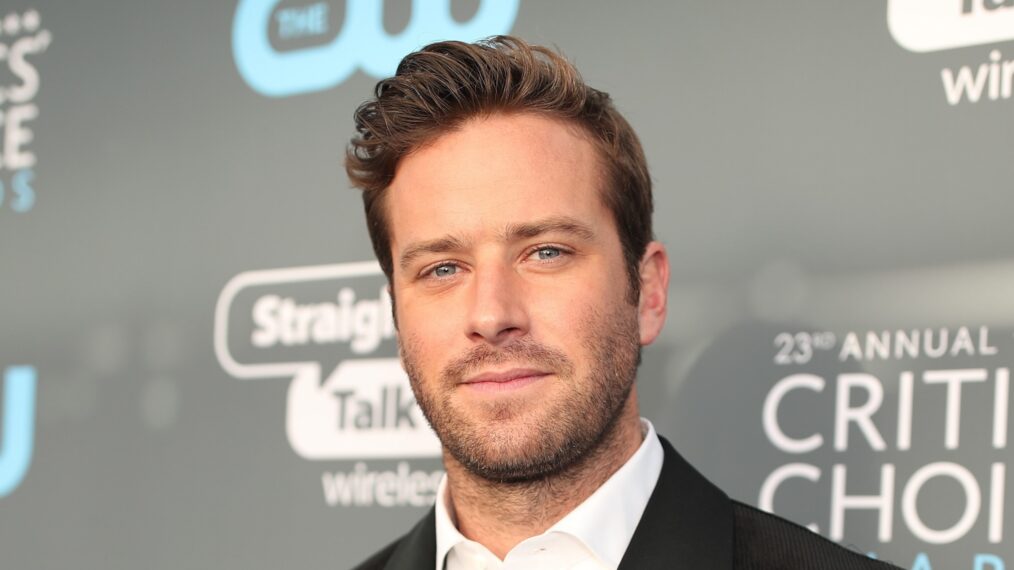 Armie Hammer on red carpet