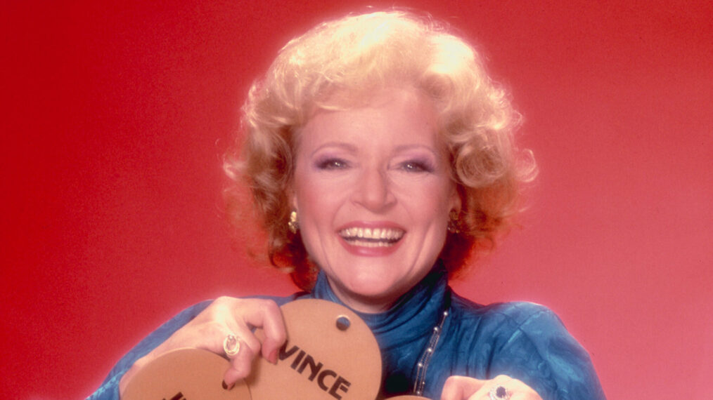 'Just Men!' host Betty White in 1983