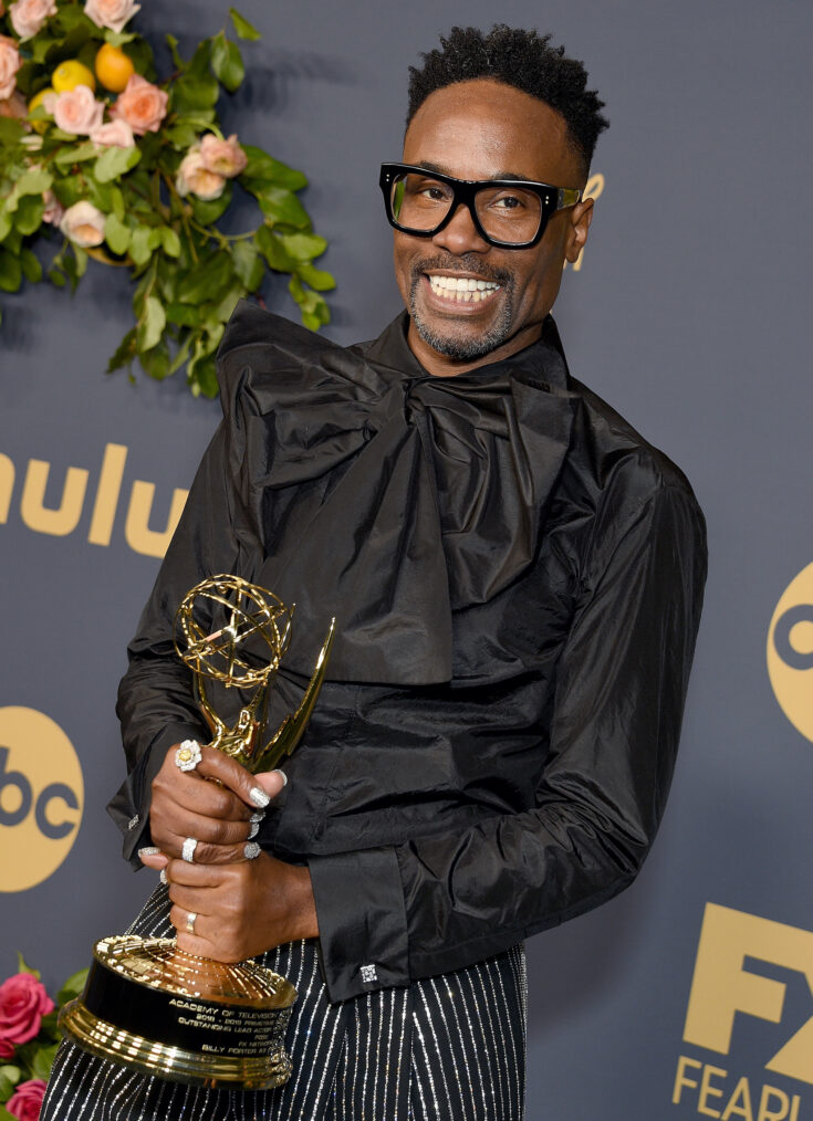 Billy Porter arrives at the Walt Disney Television Emmy Party on September 22, 2019 in Los Angeles, California.