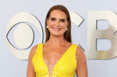 Brooke Shields attends the 77th Annual Tony Awards at David H. Koch Theater at Lincoln Center on June 16, 2024 in New York City.