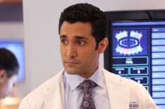 Dominic Rains as Dr. Crockett Marcel in 'Chicago Med' Season 9 Episode 12