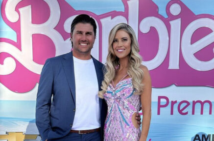 Josh Hall and Christina Hall at the 'Barbie' premiere