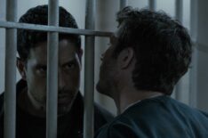 Adam Rodriguez as Luke Alvez and Zach Gilford as Elias Voit in 'Criminal Minds: Evolution' Season 17 Episode 2 'Contagion'