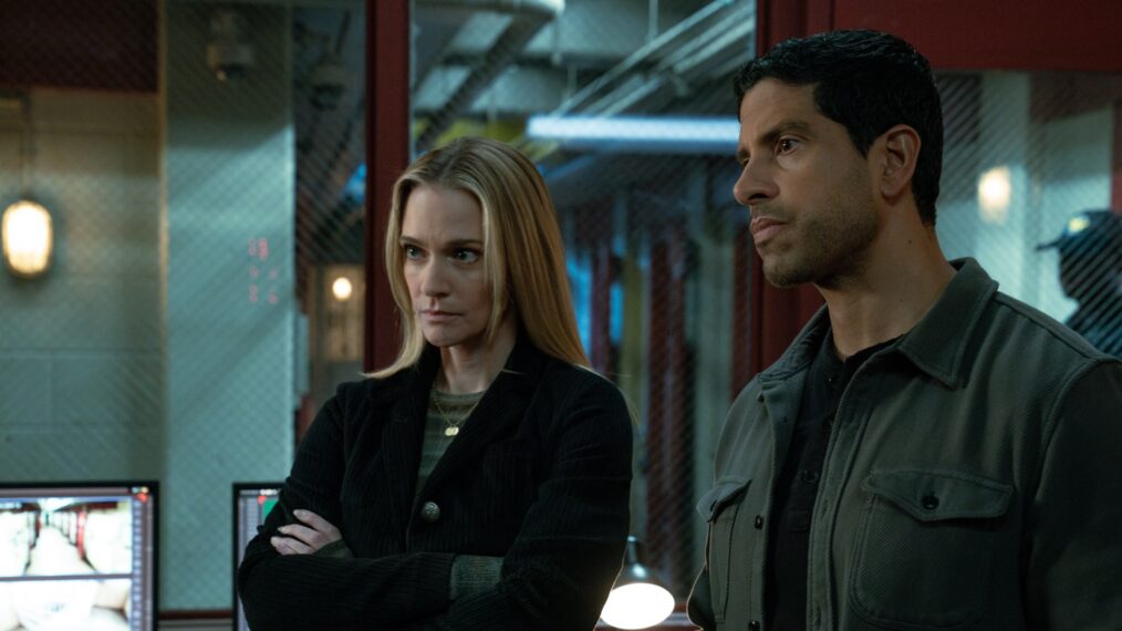 A.J. Cook as Jennifer “JJ” Jareau and Adam Rodriguez as Luke Alvez in 'Criminal Minds: Evolution' Season 17 Episode 4 