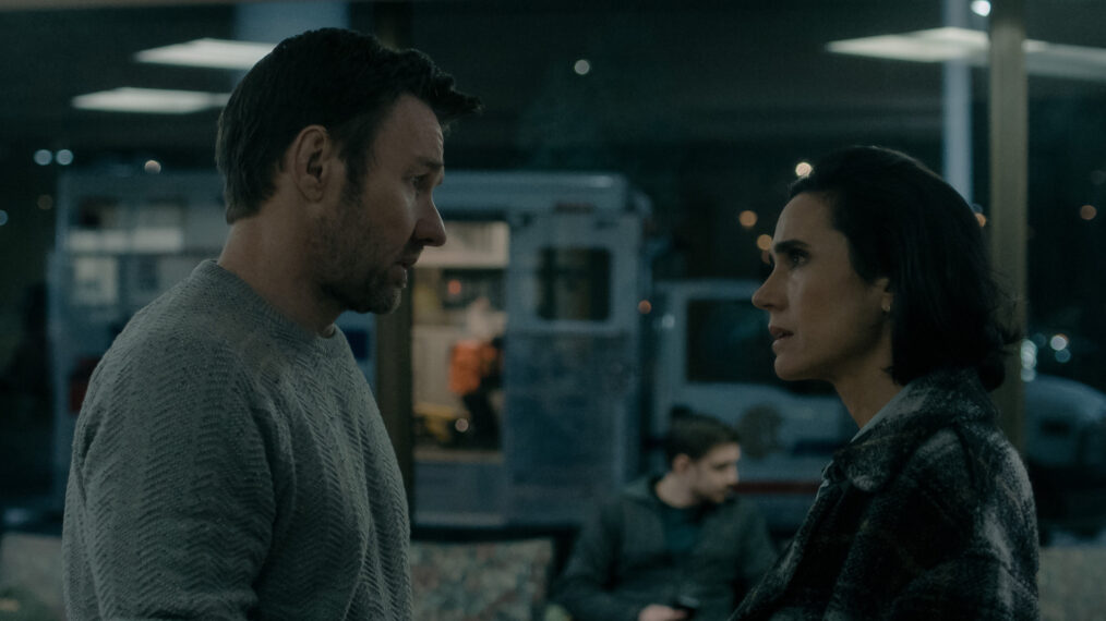 Joel Edgerton and Jennifer Connelly in 'Dark Matter' Season 1 Episode 6 - 'Superposition'