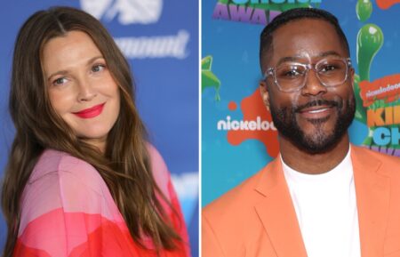 Drew Barrymore and Nate Burleson