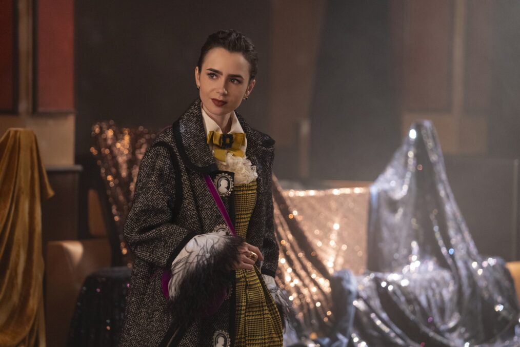 Lily Collins in 'Emily in Paris' Season 4