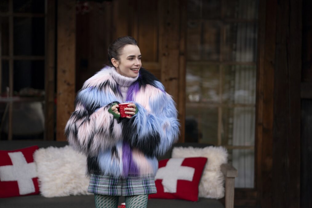 Lily Collins in 'Emily in Paris' Season 4