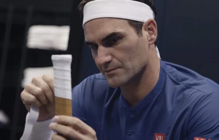 Roger Federer in 'Federer: Twelve Final Days'