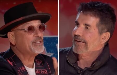 Howie Mandel and Simon Cowell on AGT