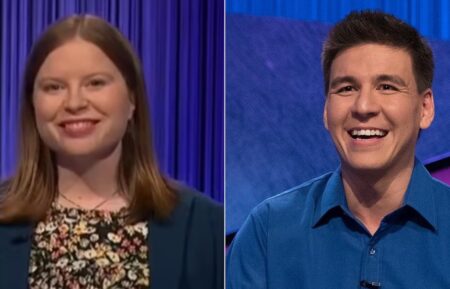 Adriana Harmeyer and James Holzhauer on 'Jeopardy!'