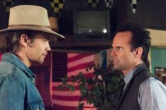 Timothy Olyphant and Walton Goggins in 'Justified'