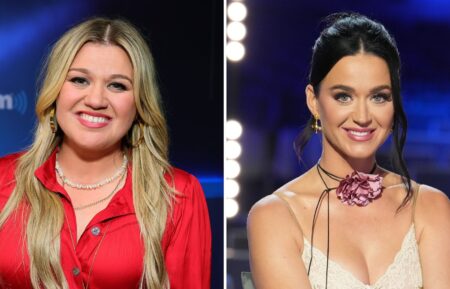 Kelly Clarkson and Katy Perry