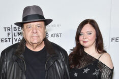 Actor Paul Sorvino and wife Dee Dee Sorvino attend the 'The Last Poker Game' Premiere - 2017 Tribeca Film Festival