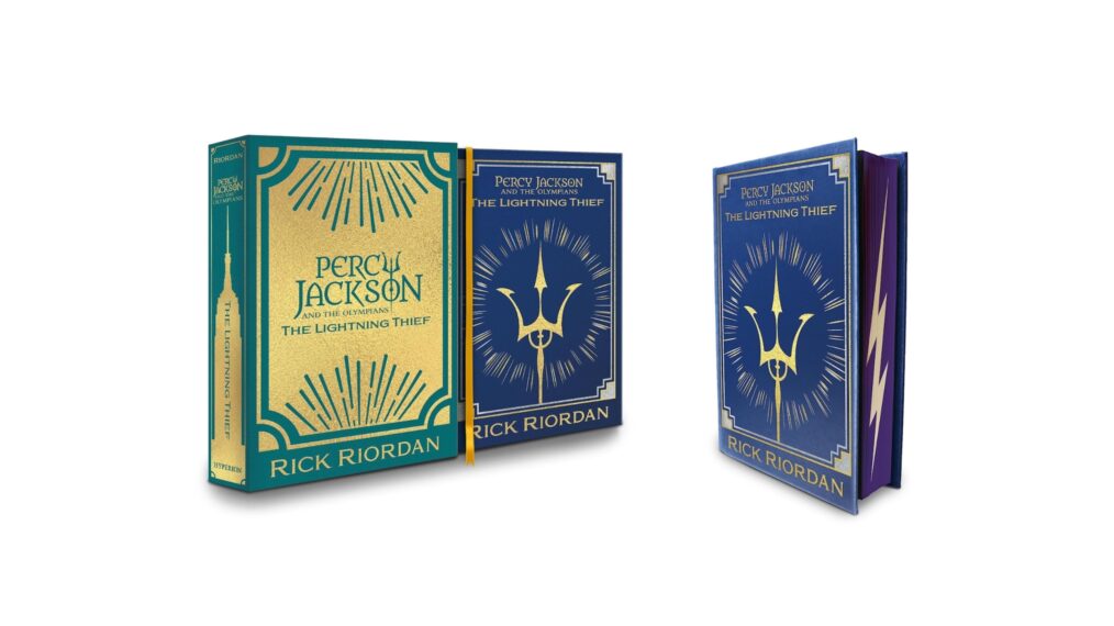 Percy Jackson and the Olympians The Lightning Thief special edition book