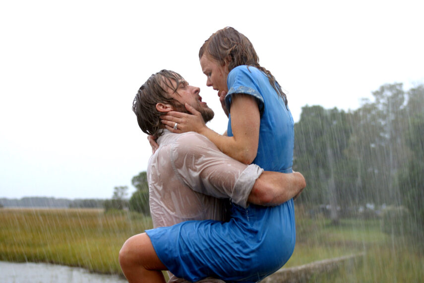 Ryan Gosling and Rachel McAdams in 'The Notebook'