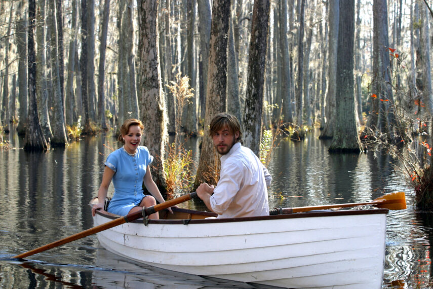 Ryan Gosling and Rachel McAdams in 'The Notebook'