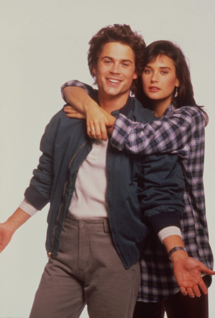 Rob Lowe and Demi Moore in 'About Last Night'