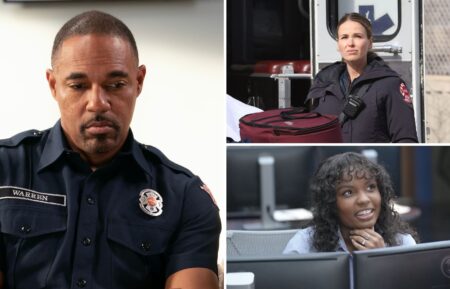 Jason George on 'Station 19'; Jocelyn Hudon as Novak in 'Chicago Fire' Season 12 Episode 9 
