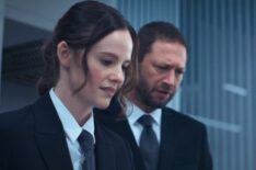 Sarah Ramos as Jessica with Ebon Moss-Bachrach as Richie in 'The Bear'