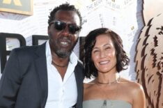 Edwin Lee Gibson and Dina Pascua at 'The Bear' Season 3 premiere