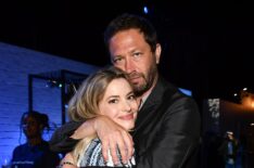Gillian Jacobs and Ebon Moss-Bachrach at 'The Bear' Season 3 premiere after party