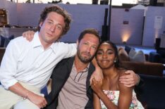 Jeremy Allen White, Ebon Moss-Bachrach, and Ayo Edebiri at 'The Bear' Season 3 Premiere after party