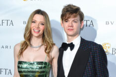 Talulah Riley and Thomas Brodie-Sangster attend the British Academy Film Awards 2022 Gala Dinner at The Londoner Hotel on March 11, 2022 in London, England.