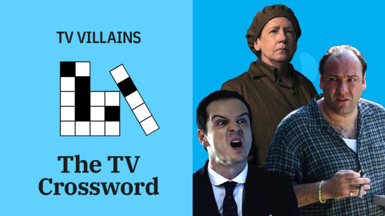 Villains TV crossword - Sherlock, The Sopranos, The Handmaid's Tale