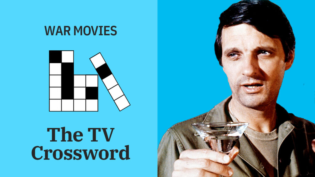 War Movies TV Crossword