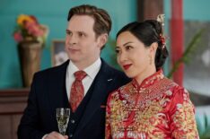 Ben Rosenbaum as Mike and Amanda Wong as Mei in the 'When Calls the Heart' Season 11 Finale 'Anything for Love'