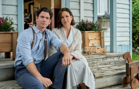 Kevin McGarry and Erin Krakow in 'When Calls the Heart' Season 12