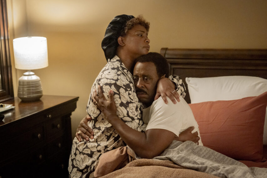 Aunjanue Ellis-Taylor as Martha Roberts and Courtney B. Vance as Franklin Roberts in '61st Street' Season 2 Episode 1