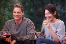 Rob Lowe as Owen and Lisa Edelstein as Gwyn in '9-1-1: Lone Star'