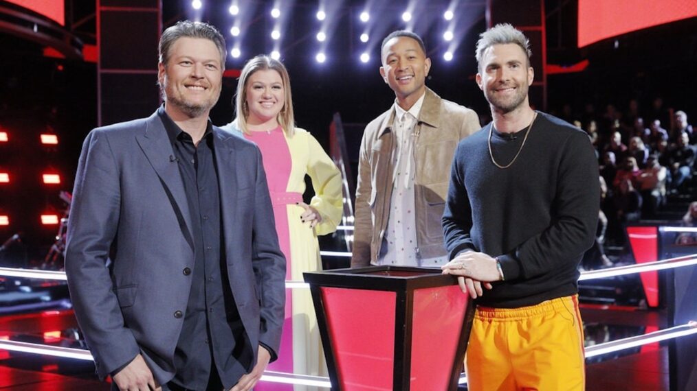 Blake Shelton, Kelly Clarkson, John Legend, Adam Levine, 'The Voice' Season 16 coaches