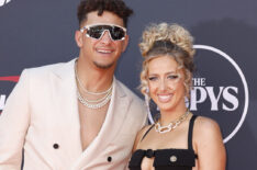 Patrick Mahomes and Brittany Mahomes attend The 2023 ESPY Awards