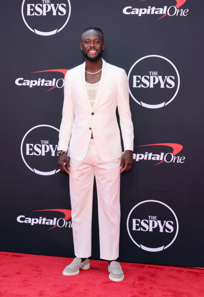 Kei Kamara attends the 2024 ESPY Awards