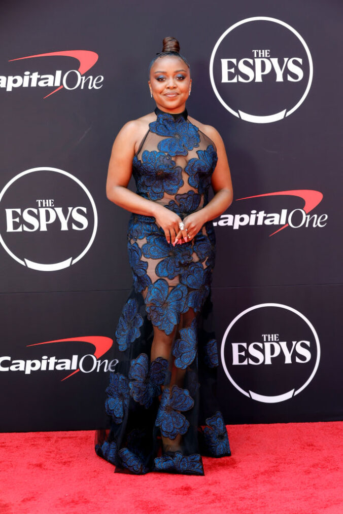 Quinta Brunson attends the 2024 ESPY Awards