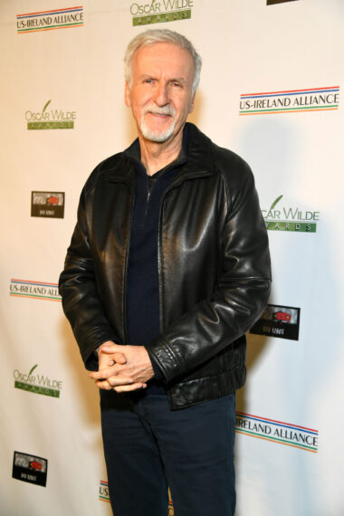 James Cameron attends the US-Ireland Alliance's 18th annual Oscar Wilde Awards at Bad Robot on March 07, 2024 in Santa Monica, California.