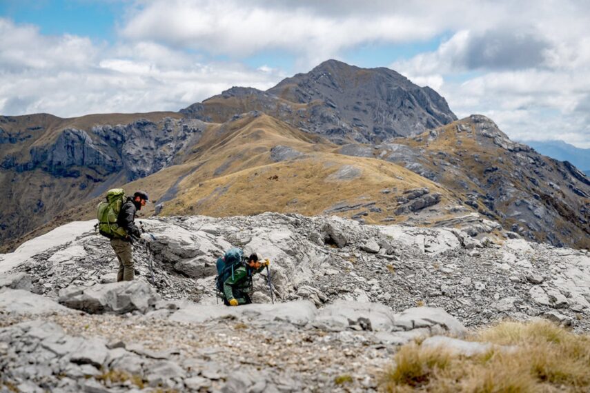 Ethan Greenberg, Tyrie Mann Merrill in Race to Survive: New Zealand - Season 2