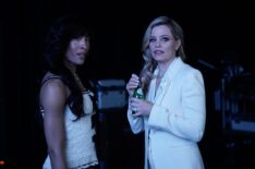 Michaela Jaé 'MJ' Rodriguez as Marine and Elizabeth Banks as Hope in Skincare