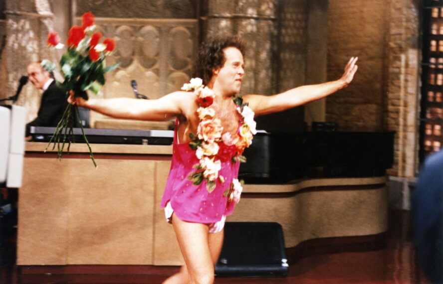 LATE SHOW WITH DAVID LETTERMAN, Richard Simmons, (1990s), (19932015). /© CBS / Courtesy Everett Collection