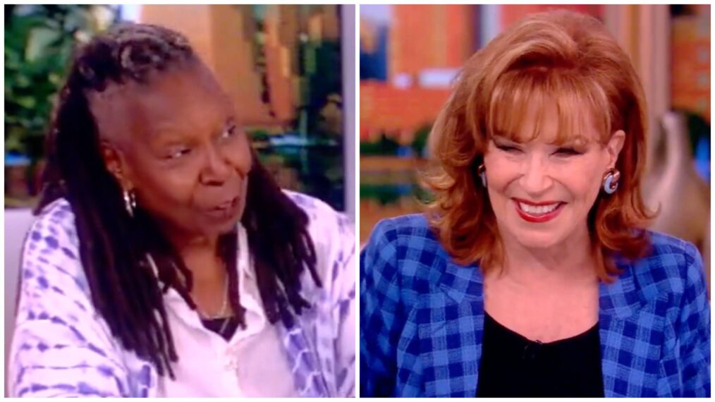 Whoopi Goldberg and Joy Behar on The View on July 31